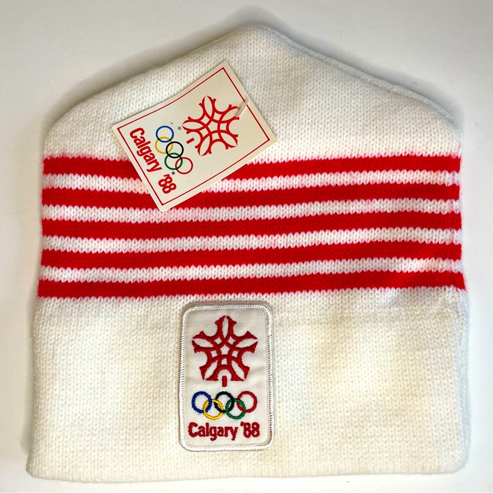 NWT Calgary '88 Olympics Knit Ski Hat